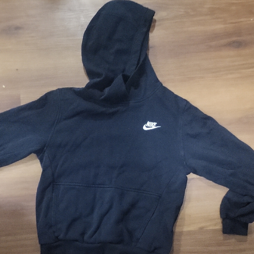 Nike Men's Dark Blue Hoodie Sweater